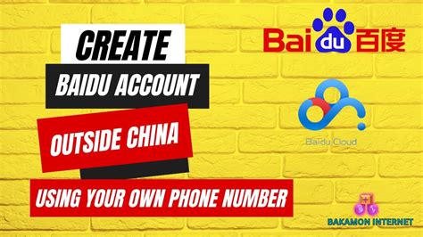 create account baidu